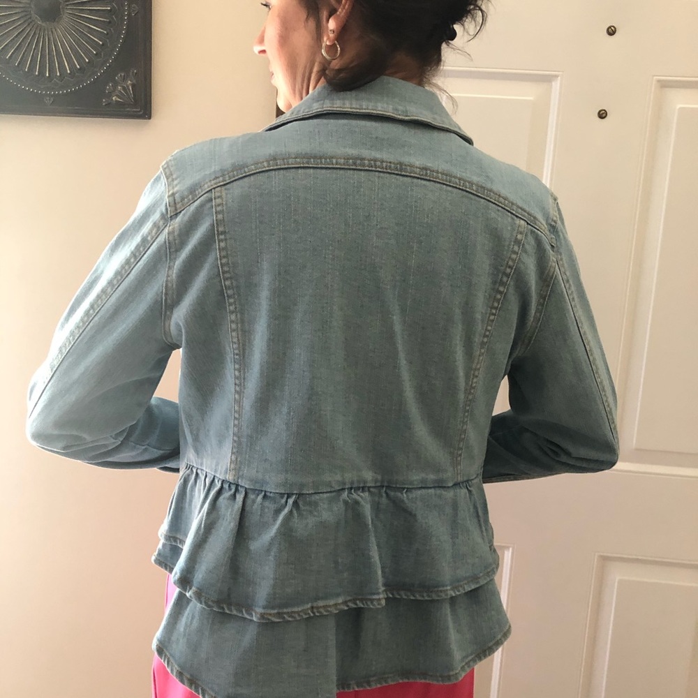 DuJour Cute Denim Jean Jacket